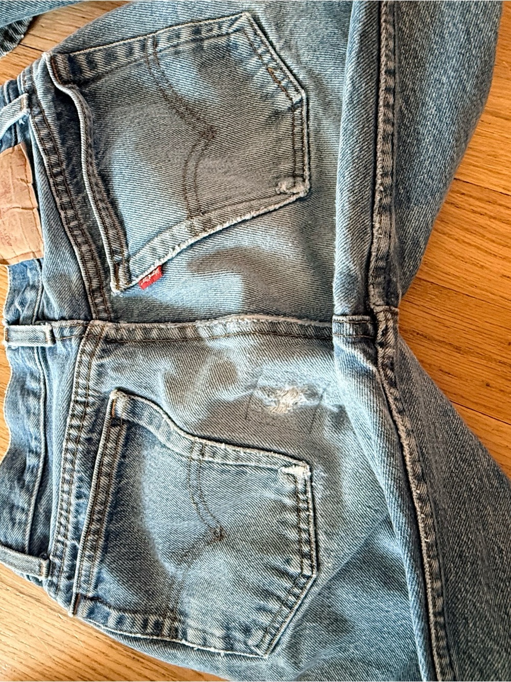 1980s Levi’s USA 701 Tag 28x32 Actual 26x28.75 - Picture 7 of 13